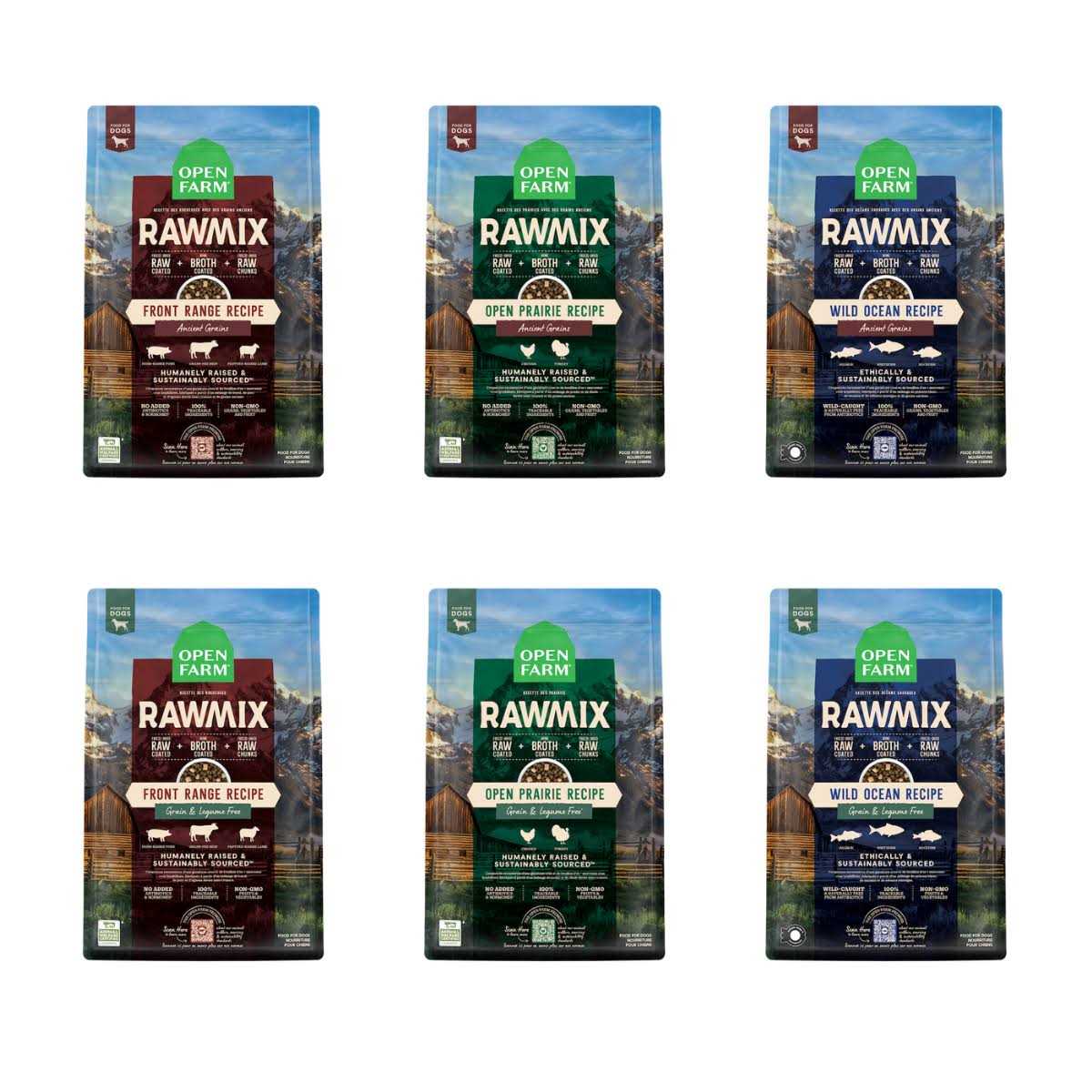 Open Farm RawMix Ancient Grains Front Range Dry Dog Food - Nail Gallerys