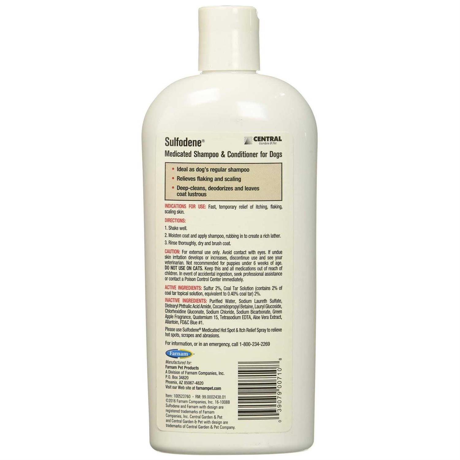 Sulfodene Medicated Shampoo Conditioner for Dogs - Nail Gallerys
