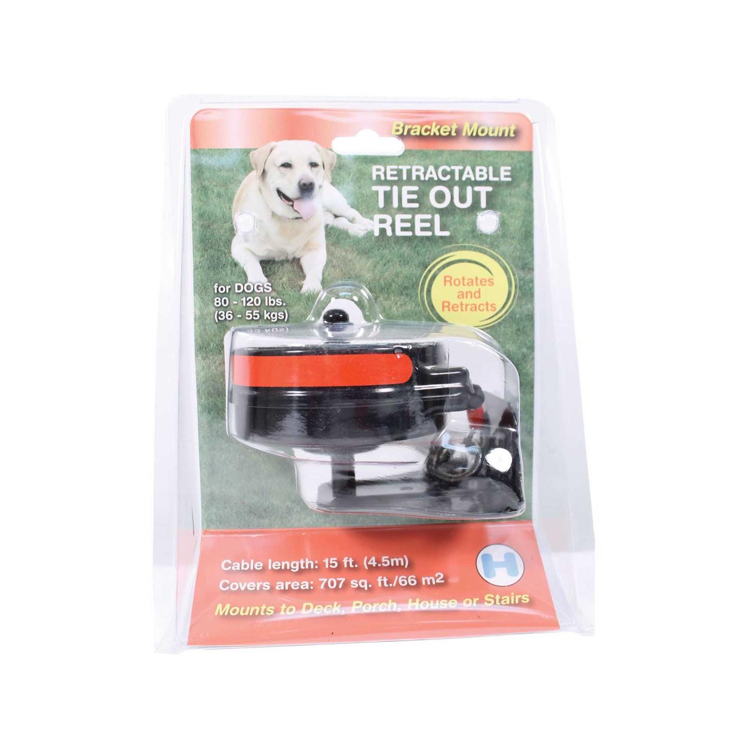 Lixit Bracket Mount Retractable Tie Out Reel - Nail Gallerys