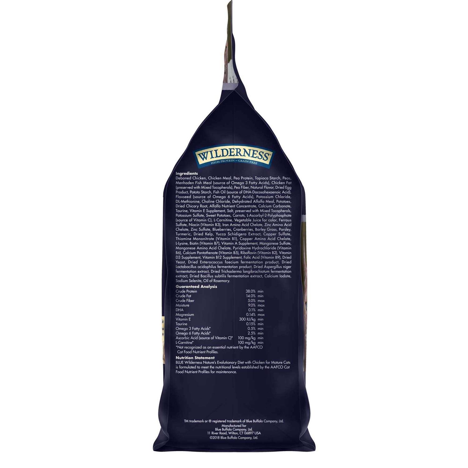 BLUE Wilderness Mature Cat Dry Food - Nail Gallerys