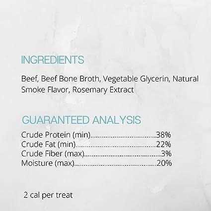 Farmland Traditions Tiny Loves Beef with Bone Broth Flavored Jerky Dog Treats - Nail Gallerys