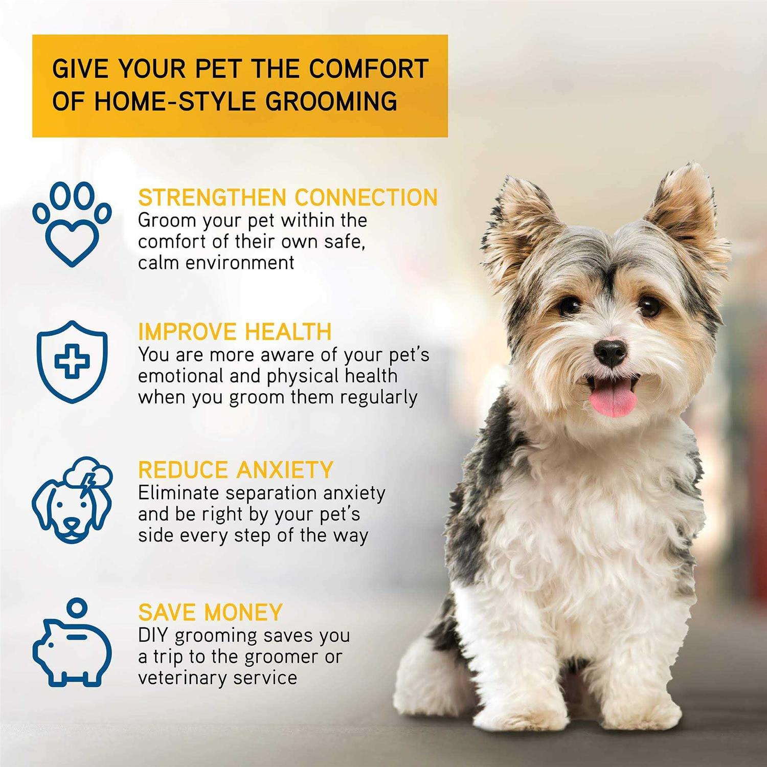 XPOWER B-55 Home Pet Grooming Force Dryer Vacuum - Nail Gallerys