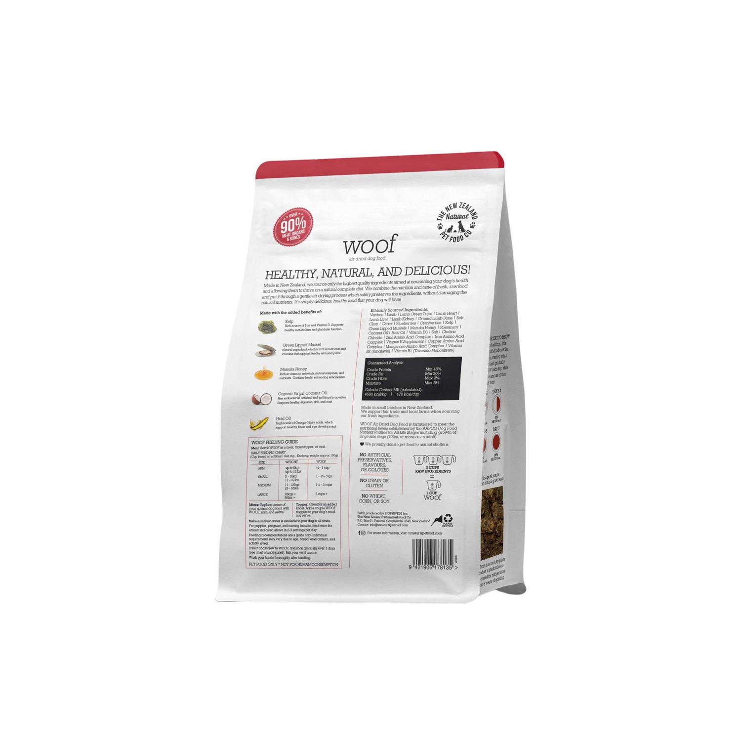 Woof Venison Air Dried Food - Nail Gallerys