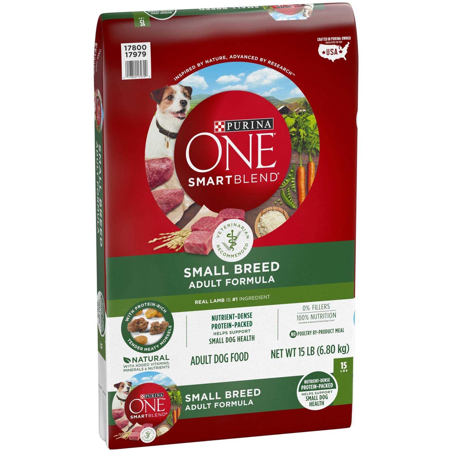 Purina ONE Plus Lamb & Rice Formula Small Breed Dry Dog Food - Nail Gallerys