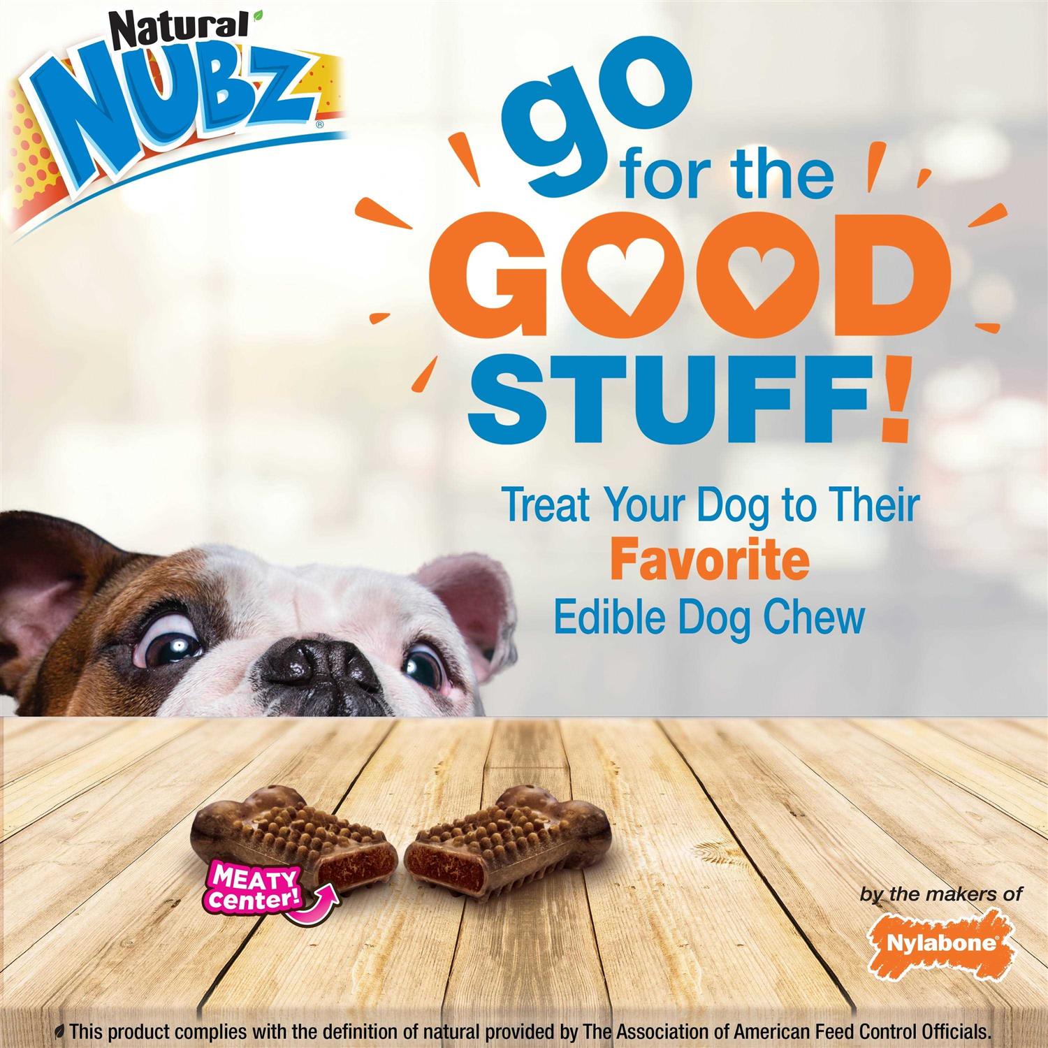 Nylabone Natural Nubz Edible Dog Chews - Nail Gallerys