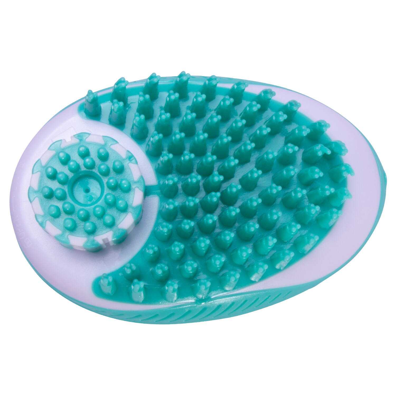Pet Life Swasher Shampoo Dispensing Massage and Bathing Brush - Nail Gallerys