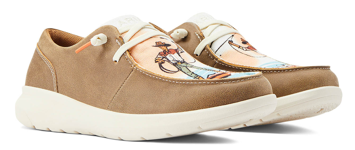 Ariat Women's Hilo Western Aloha Shoes - Nail Gallerys