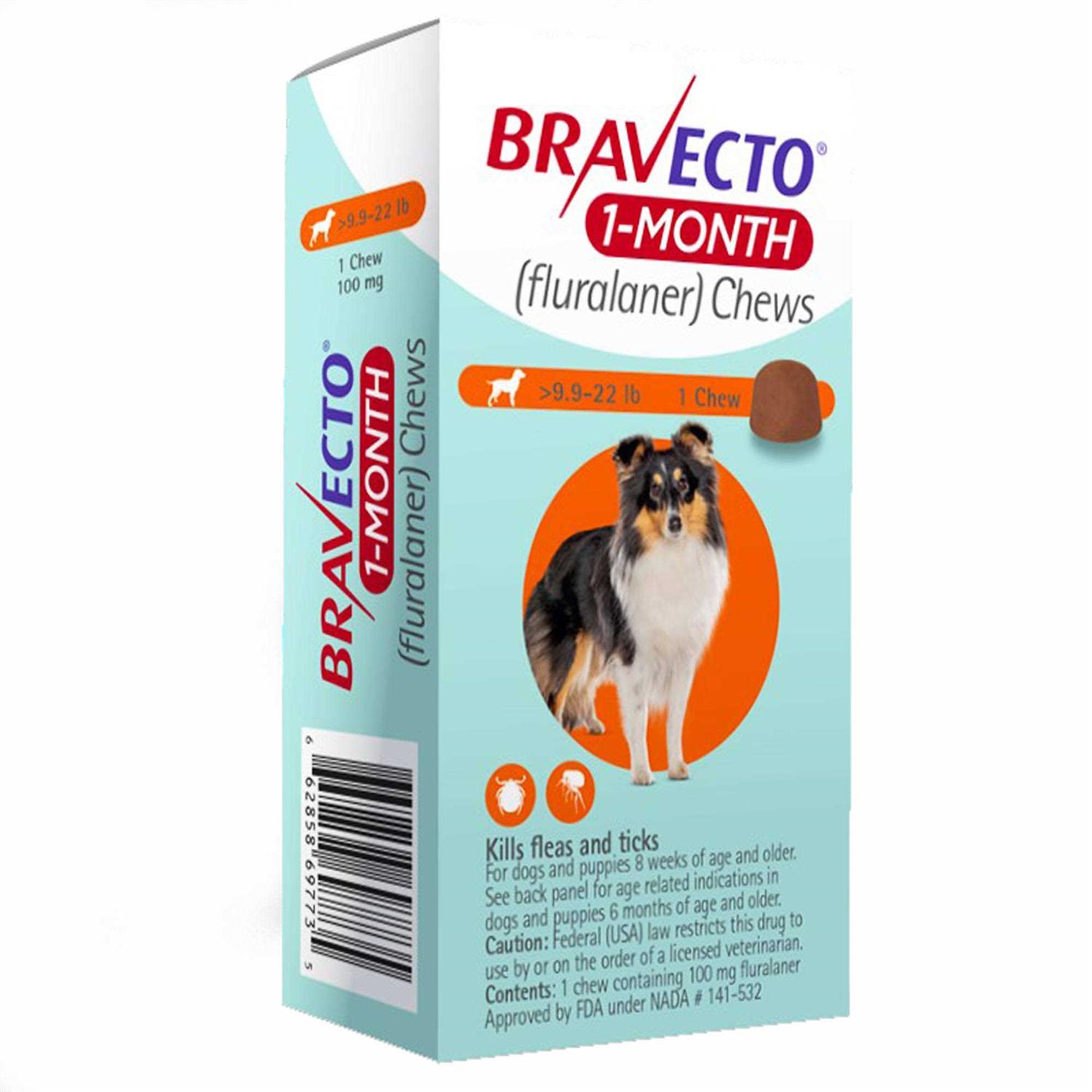 Bravecto 1-Month Chews for Dogs 9.9 - Nail Gallerys