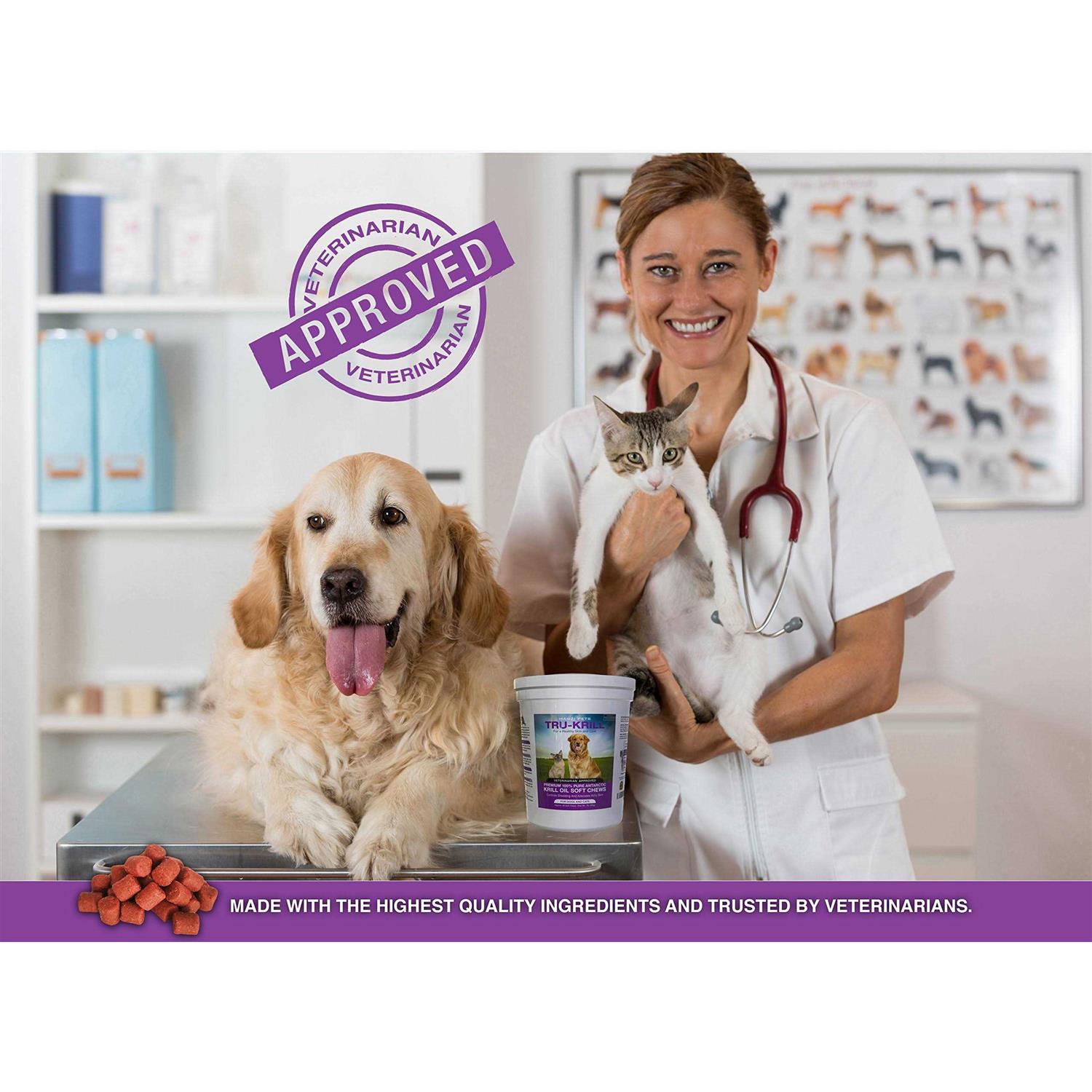 Hanzi Pets Premium Antarctic Krill Oil Soft Chews for Dogs Rich in Omega 3 - Nail Gallerys