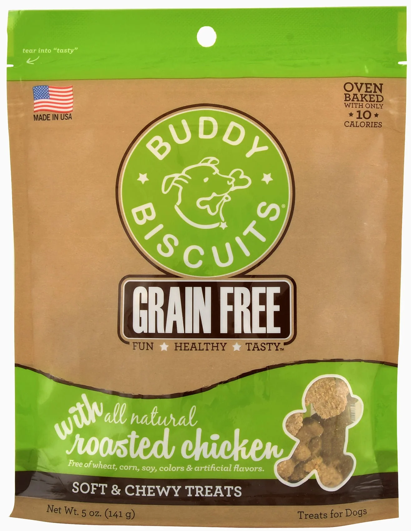 Grain Free Buddy Biscuits, Soft and Chewy Treats, 5 oz - Nail Gallerys