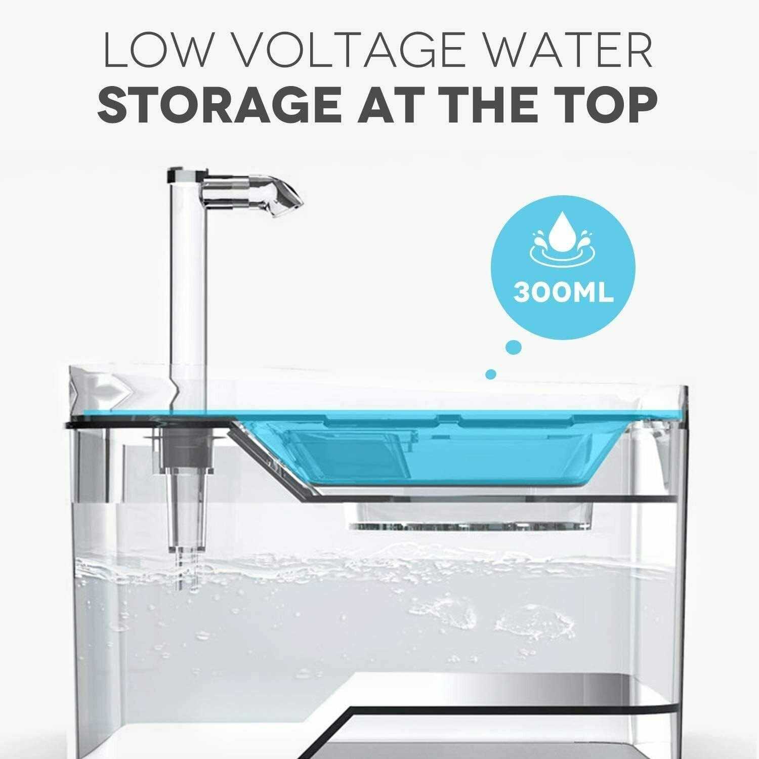 petnf Cat Water Fountain Pet Water Fountain 101oz/3L Dog Cat Water Dispenser - Nail Gallerys