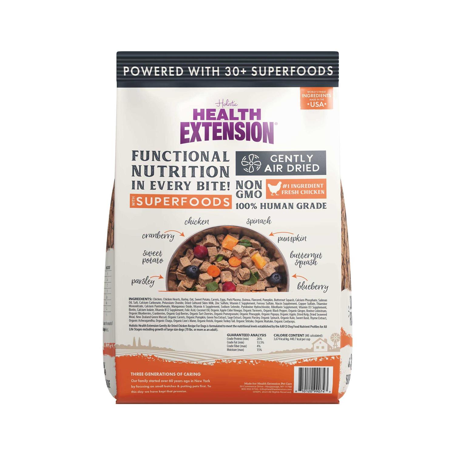 Health Extension Gently Air Dried Chicken Recipe Dog Food - Nail Gallerys