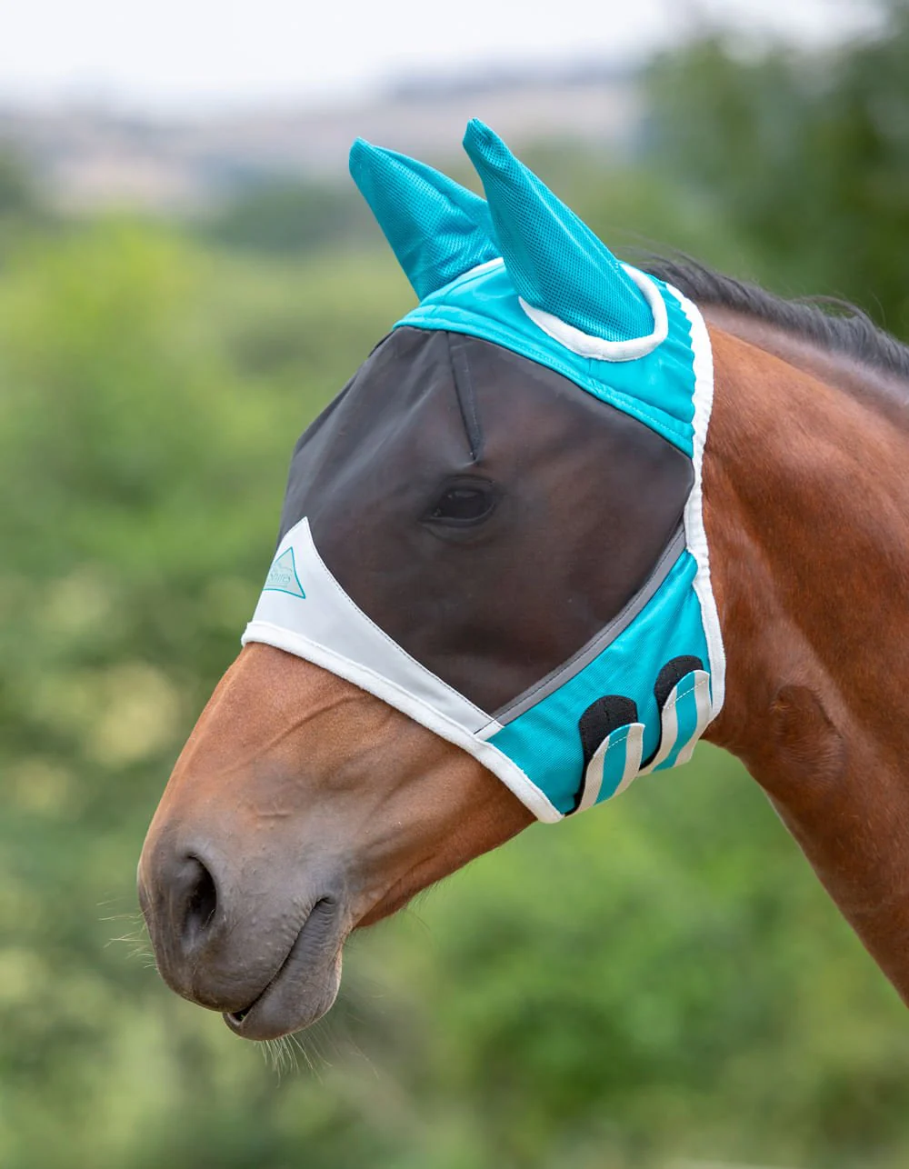 Shires Fine Mesh Horse Fly Mask with Ears - Nail Gallerys