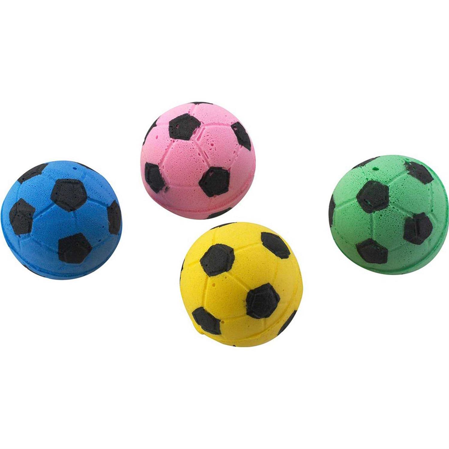 Spot Cat Toy Sponge Soccer Balls - Nail Gallerys