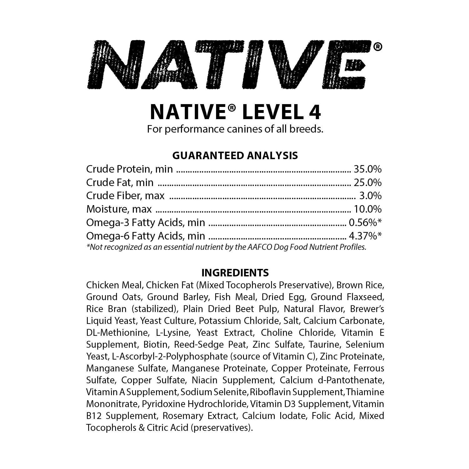 Native Level 4 Chicken Fish Rice Dog Food - Nail Gallerys