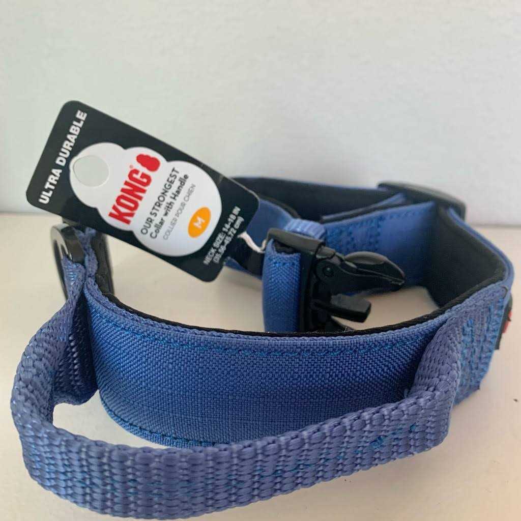 Kong Ultra Durable Padded Comfort Handle Dog Collar - Nail Gallerys