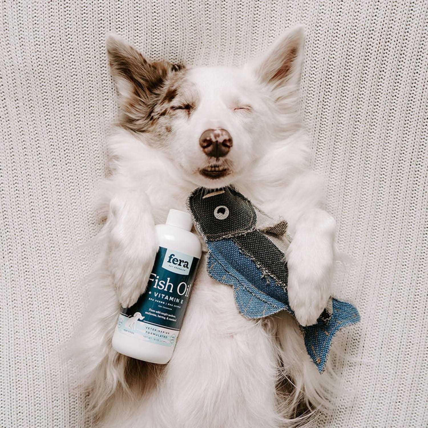 Fera Pet Organics Fish Oil + Vitamin E Supplement for Dog & Cat - Nail Gallerys