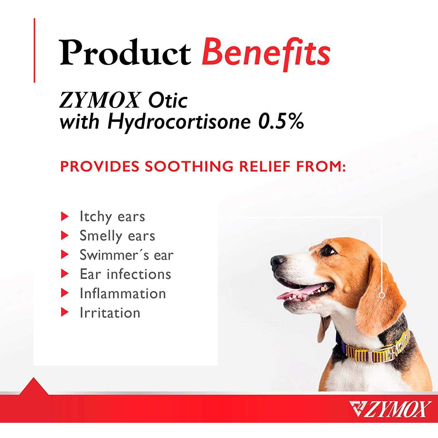 Zymox Ear Solution with Hydrocortisone - Nail Gallerys