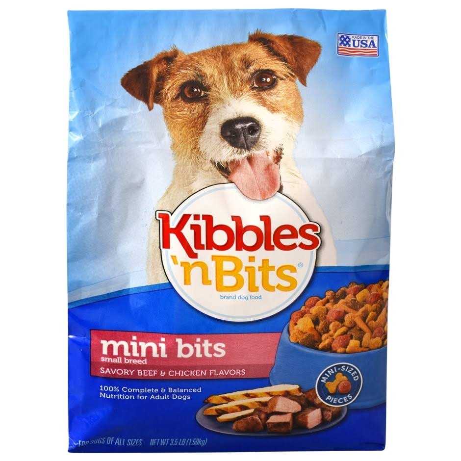 Kibbles n Bits Mini Bits Beef Chicken Dog Food - Nail Gallerys