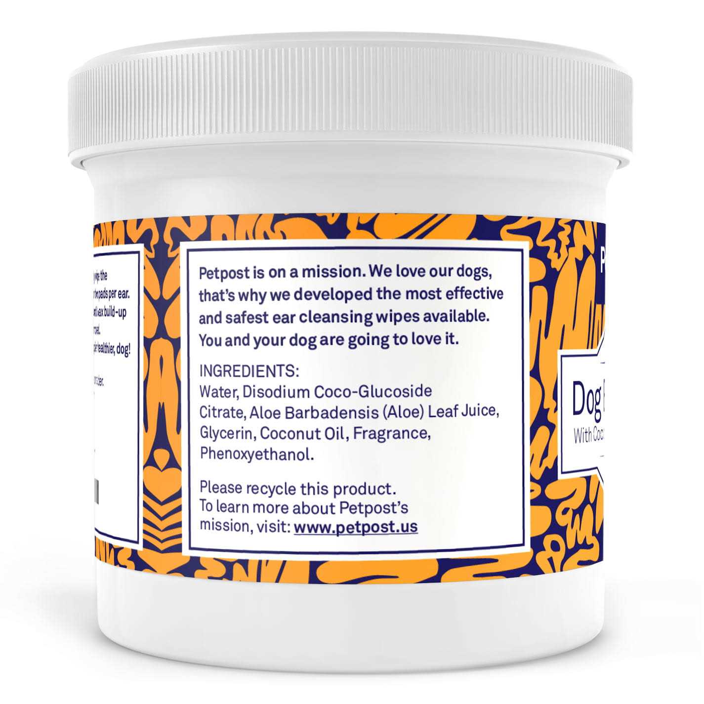 Petpost Coconut Oil Solution Ear Cleaner Wipes - Nail Gallerys