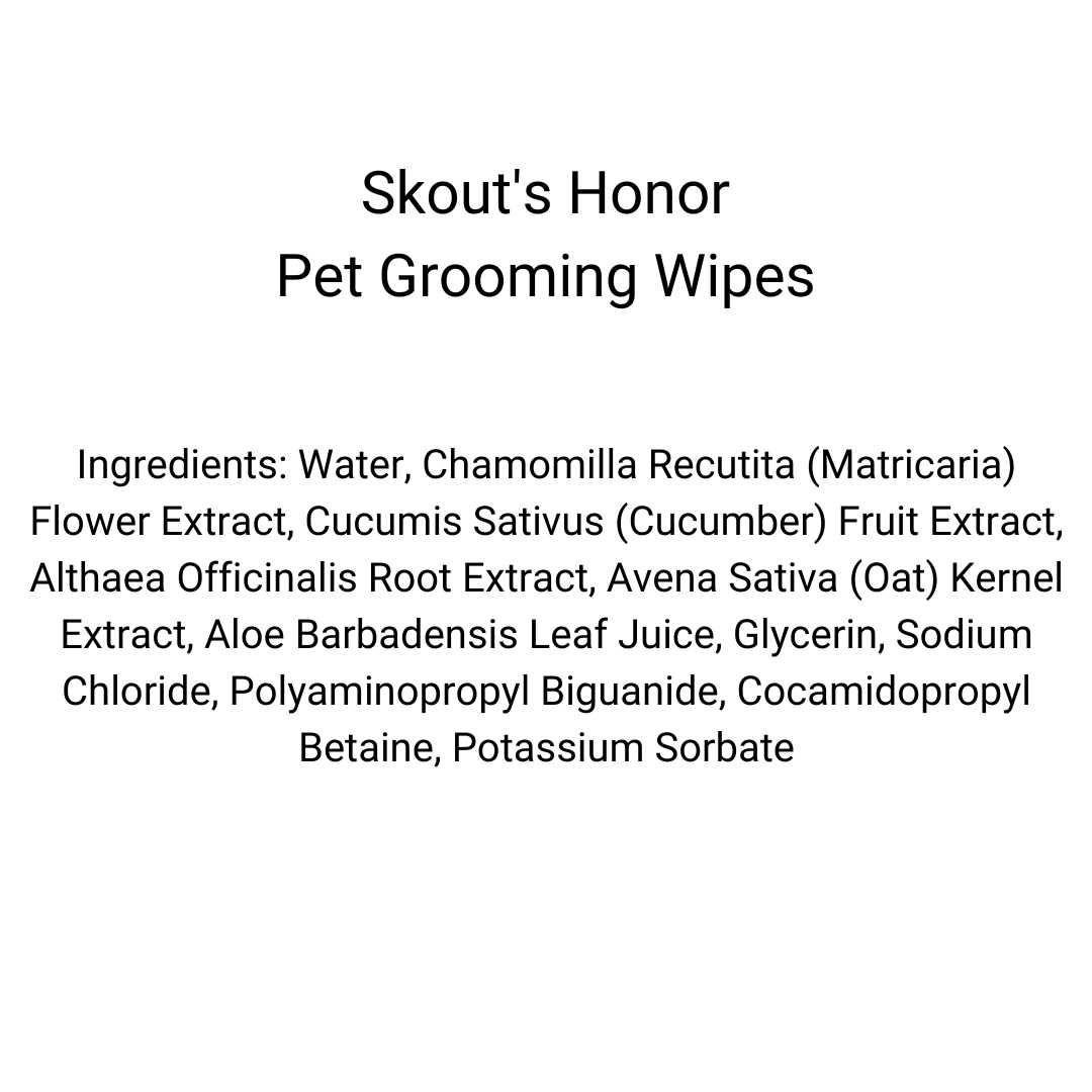Skout’s Honor Pet Grooming Wipes - Nail Gallerys