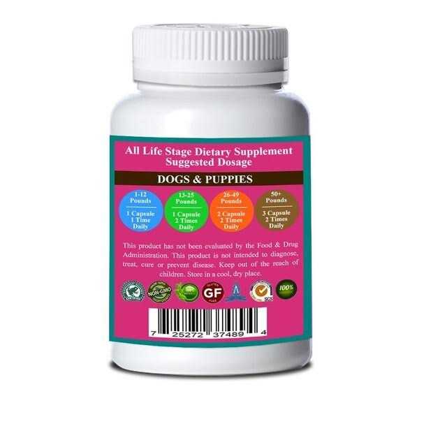 Organic Pet Systems Yeast Release Max Capsules* Master Blend Candida Yeast Defense* For Dogs And Cats* - Nail Gallerys