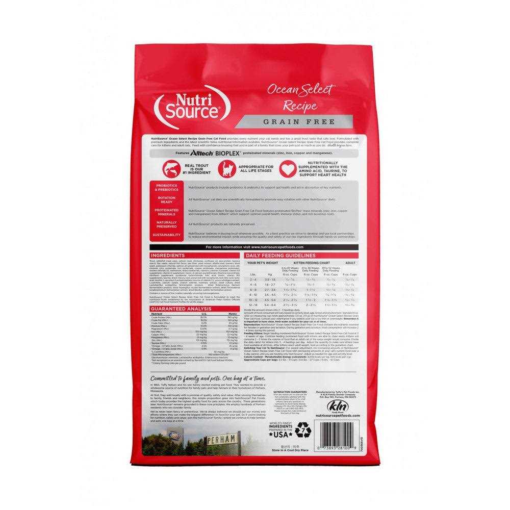 NutriSource Grain Free Ocean Select Cat Food - Nail Gallerys