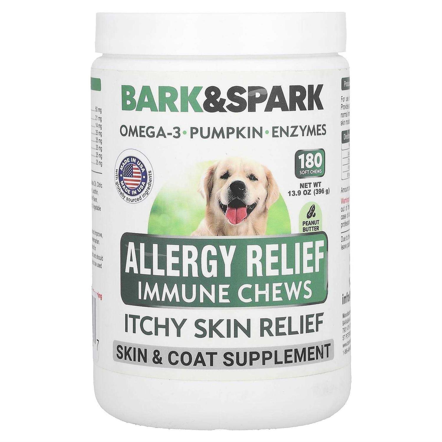 Bark&spark Allergy Relief Immune Chews Itchy Skin Relief - Nail Gallerys