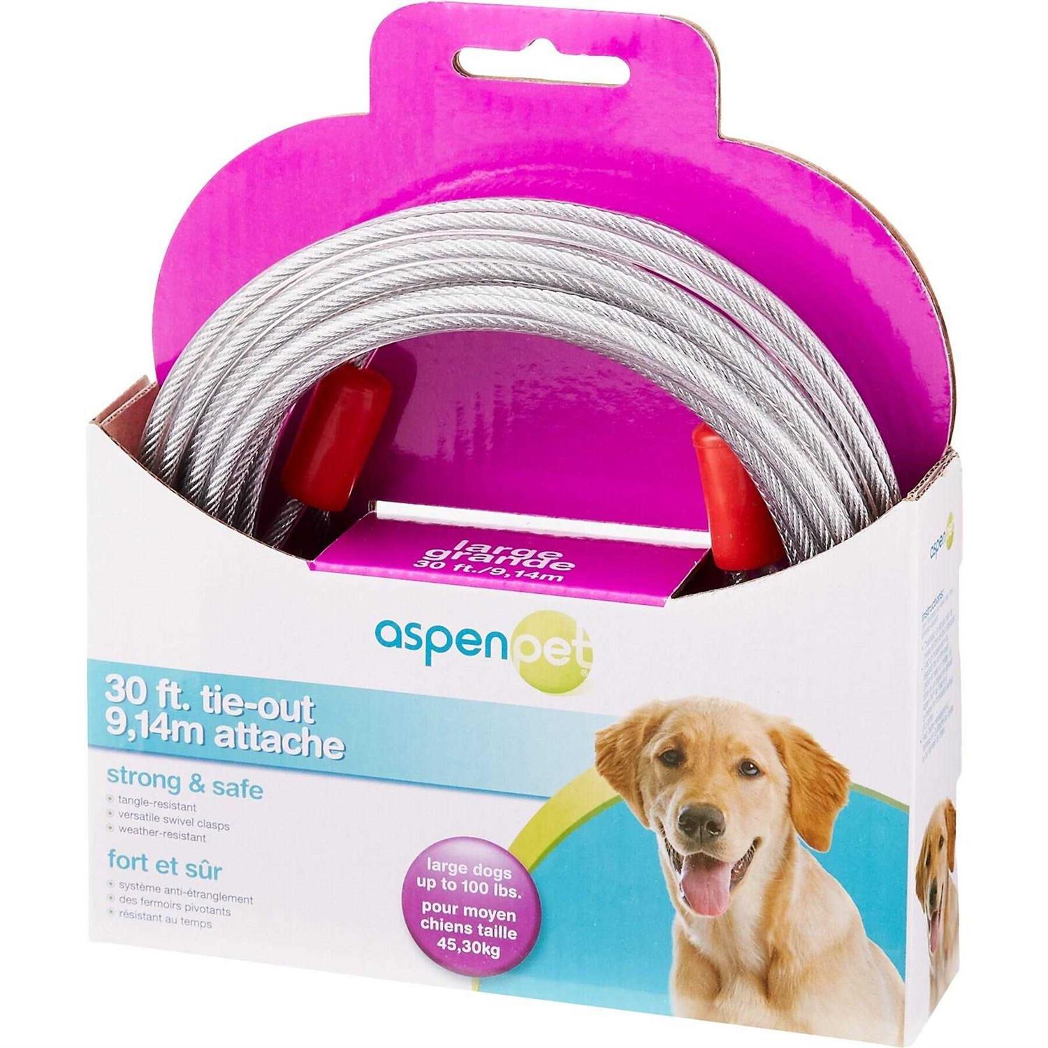 Aspen Pet Large Tie-Out Cable - Nail Gallerys