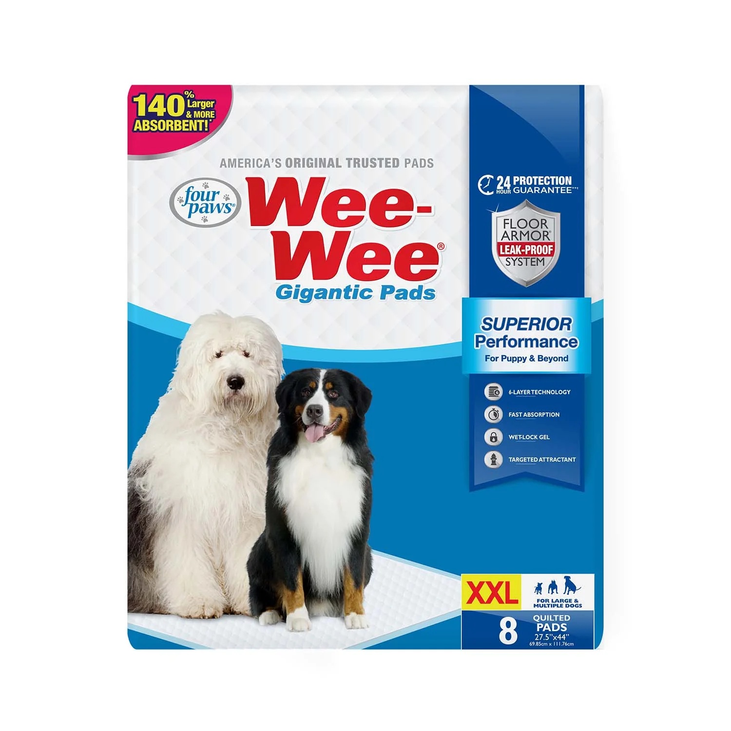 Wee-Wee Superior Performance Gigantic Dog Pee Pads - Nail Gallerys