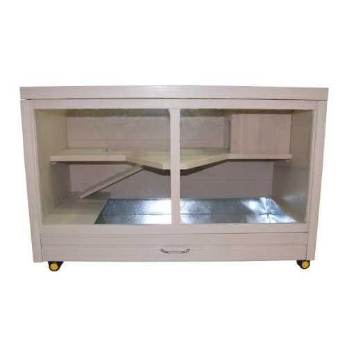 New Age Pet Eco-Concepts Park Avenue Small Animal Indoor Hutch, 39.4 L X 19.7 W X 23.6 H - Nail Gallerys
