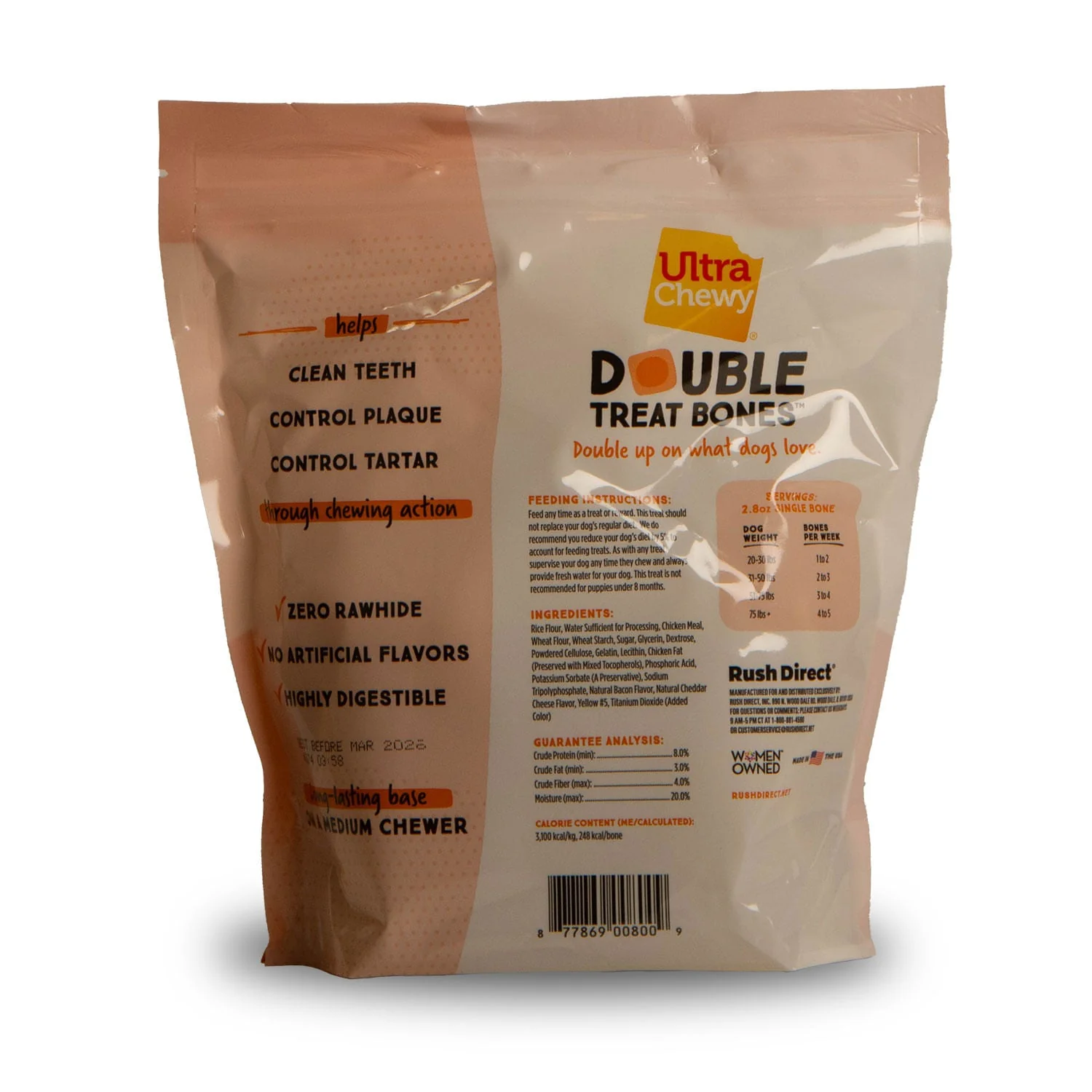 Ultra Chewy Double Treat Bone Value Pack - Nail Gallerys