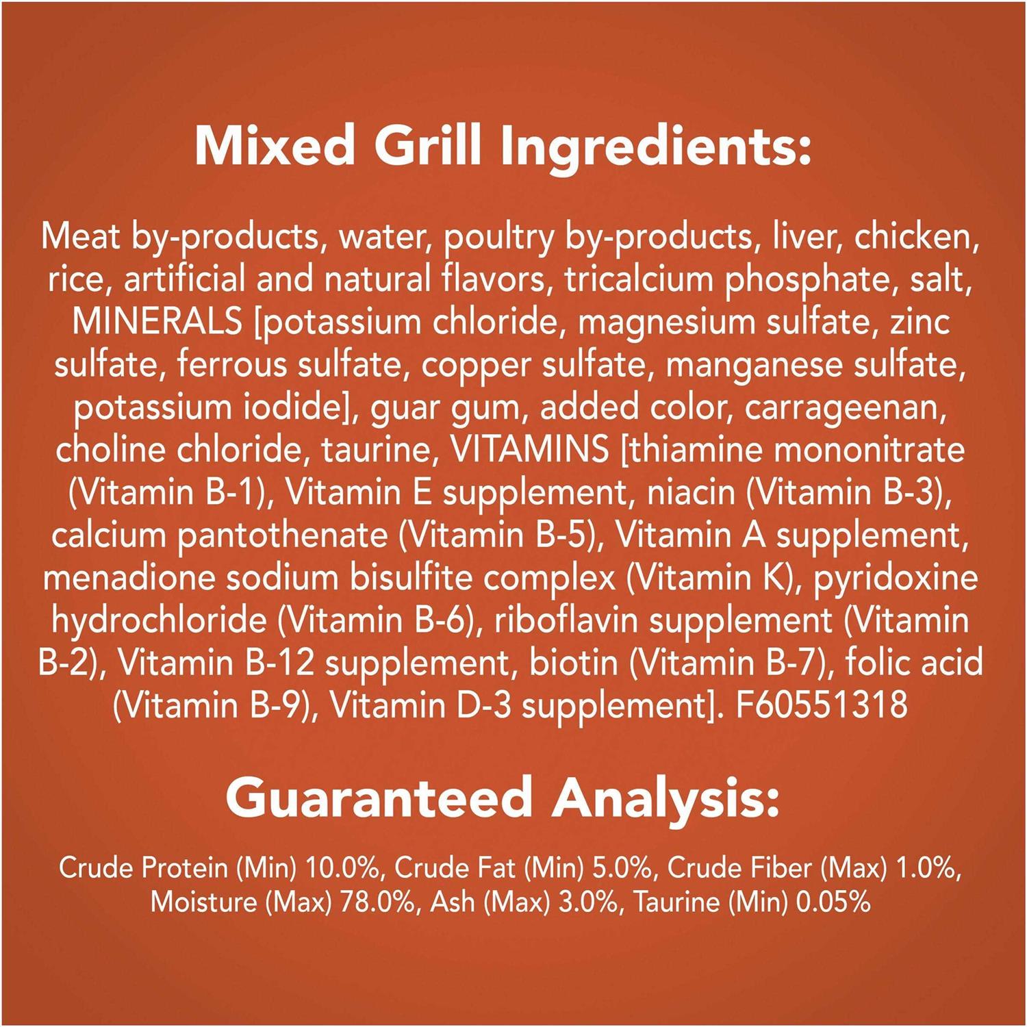 Friskies Purina Pate Mixed Grill Wet Cat Food - Nail Gallerys