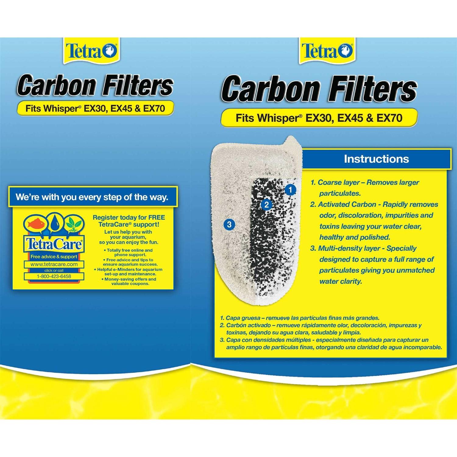 Tetra Whisper EX Carbon Filter - Nail Gallerys