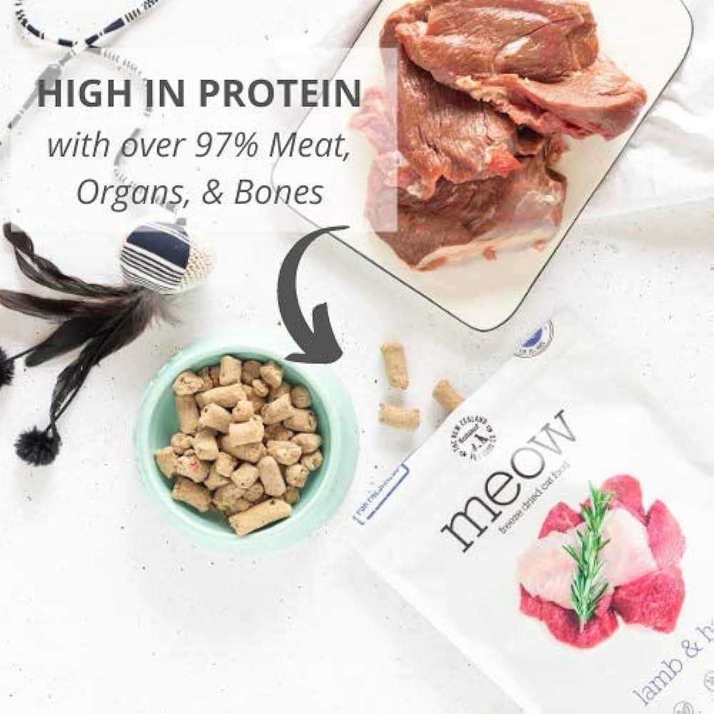New Zealand Natural Pet Food Meow Wild Venison Freeze-Dried Cat Food - Nail Gallerys