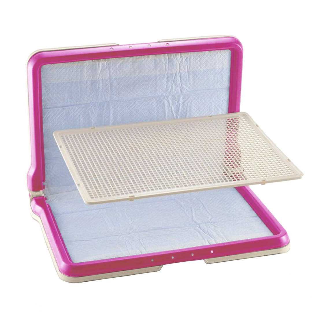 Richell PAW Trax High Wall Potty Pad Tray - Nail Gallerys