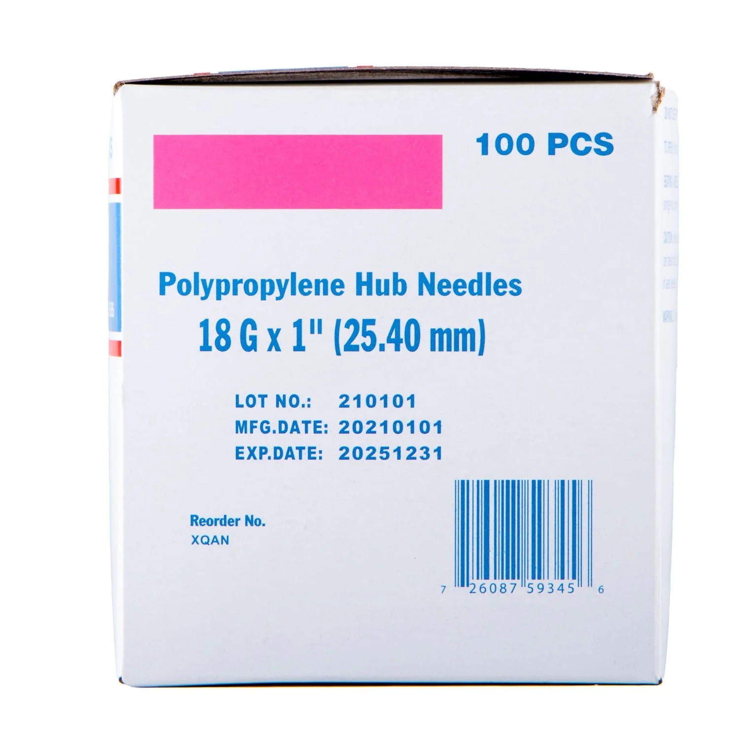 Poly Hub Hypodermic Needles for Veterinary Use, Box of 100 - Nail Gallerys