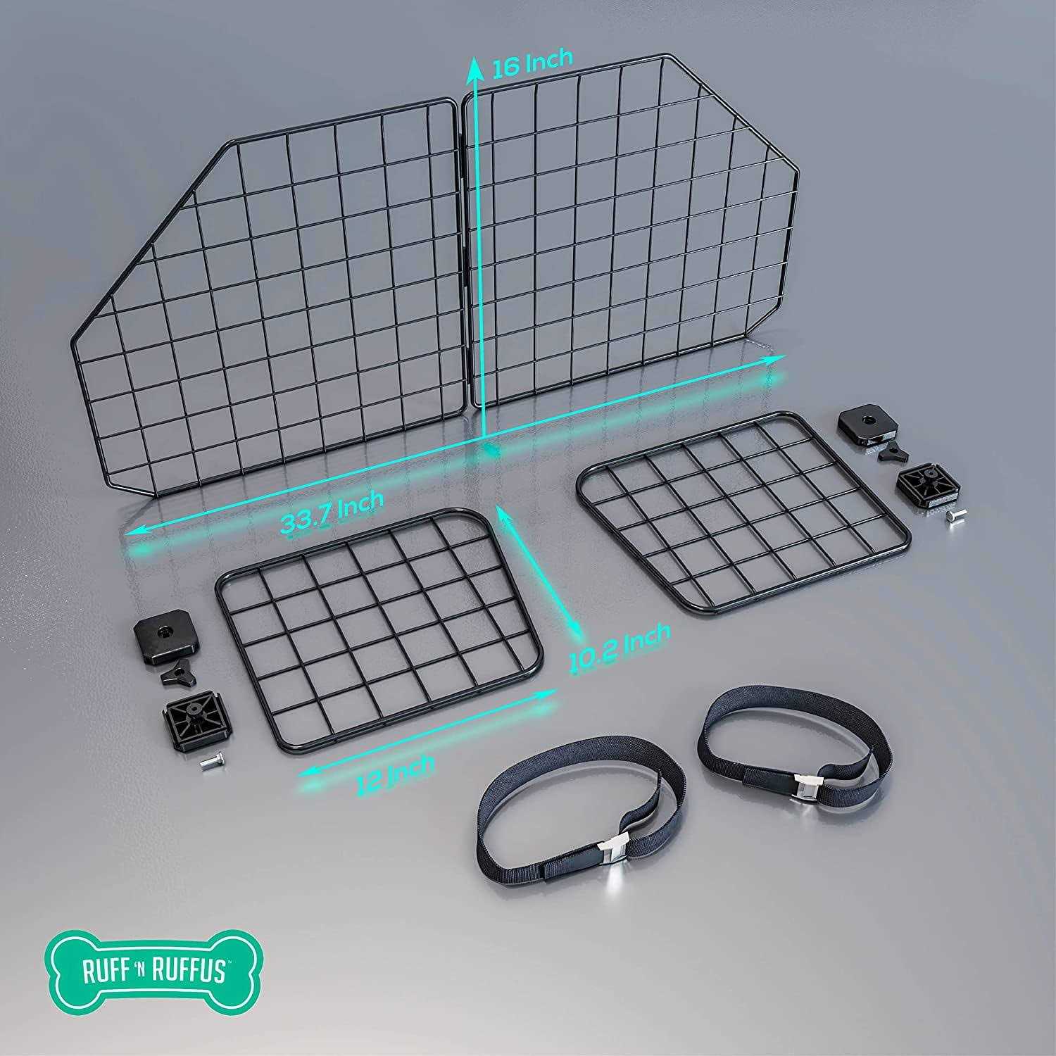 Ruff ‘n Ruffus Heavy-Duty Foldable Car Barrier - Nail Gallerys