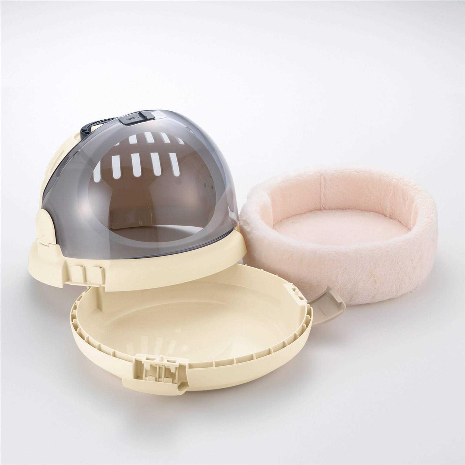 Richell Space Capsule Pet Carrier & Bed - Nail Gallerys