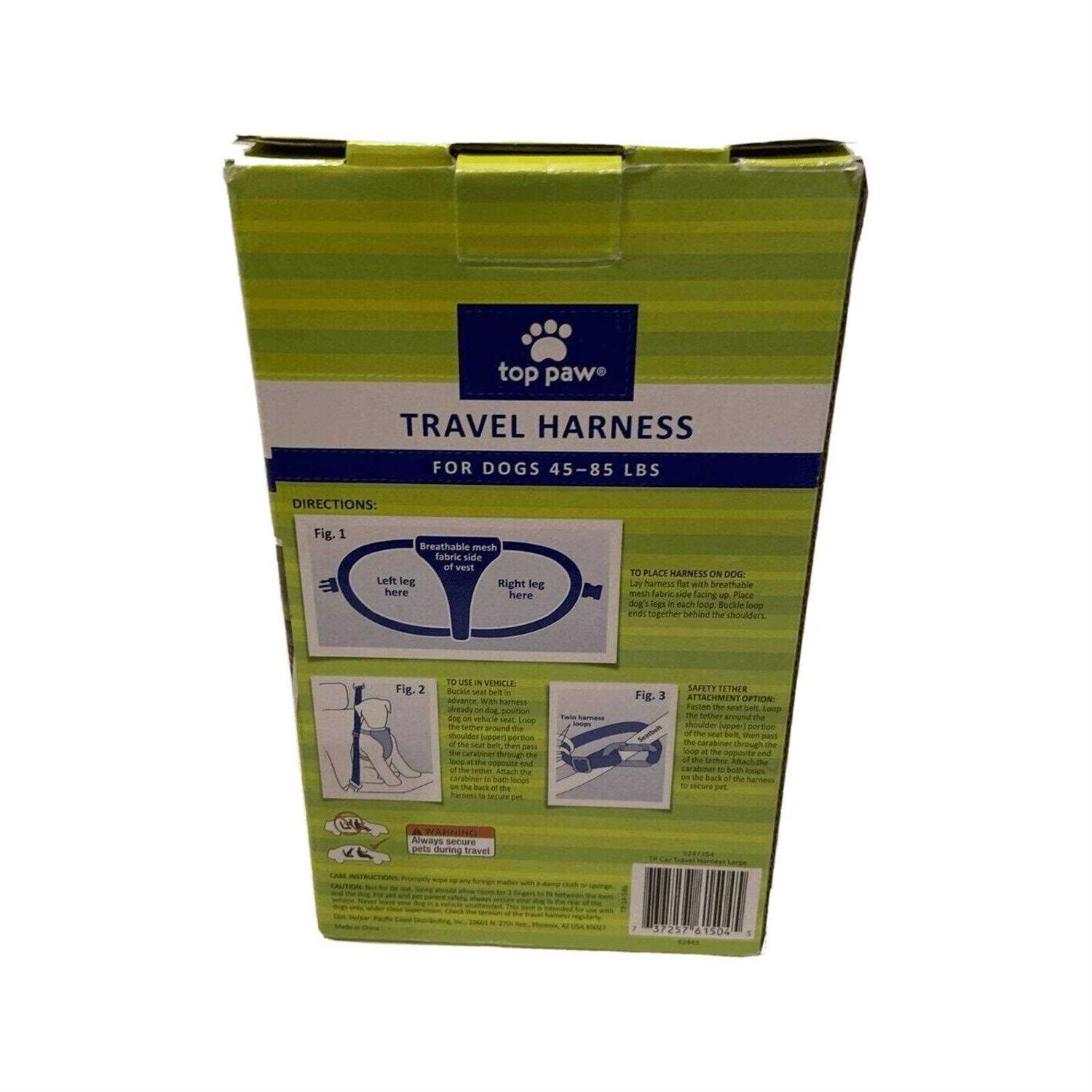 Top Paw Dog Top Paw Travel Harness Dogs - Nail Gallerys