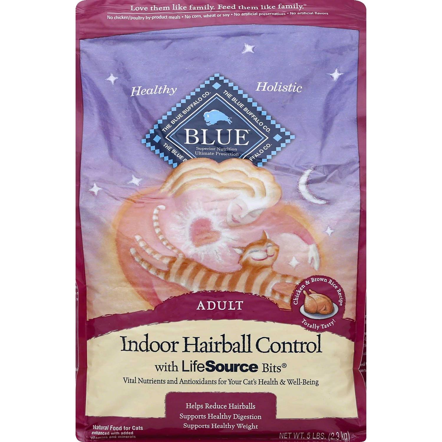 Blue Buffalo Tastefuls Hairball Control Natural Chicken and Brown Rice Adult Dry Cat Food - Nail Gallerys
