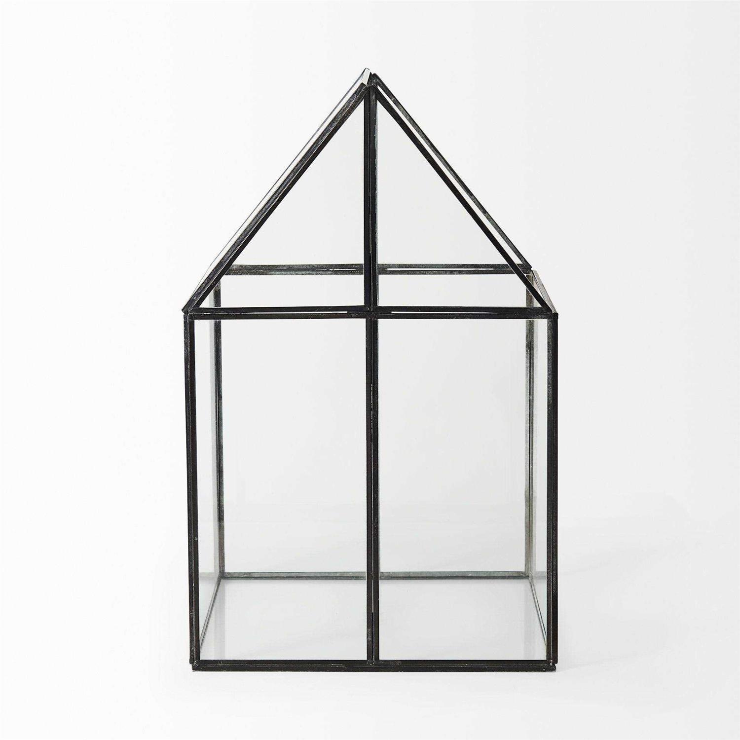 Mercana Sikes 6L x 6W x 10H Glass Terrarium - Nail Gallerys