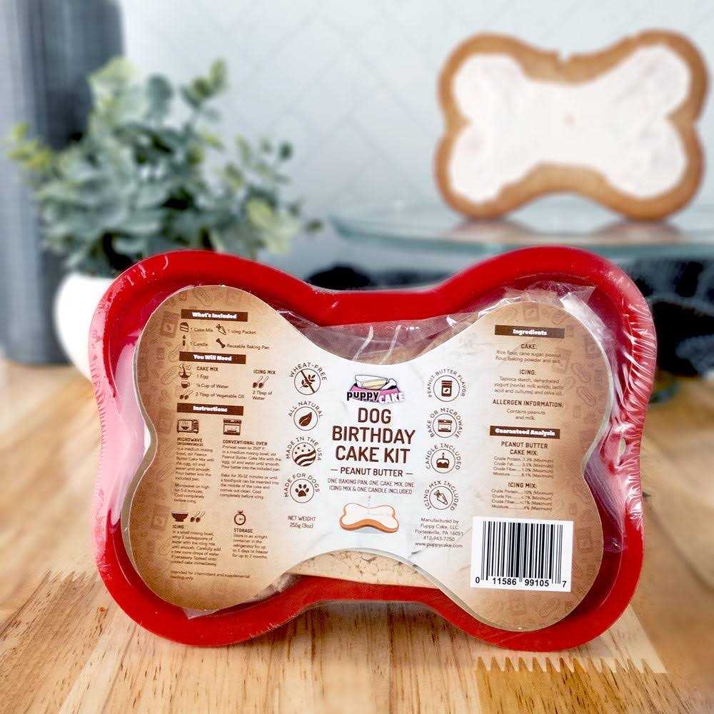 Puppy Cake Dog Birthday Cake Kit - Nail Gallerys