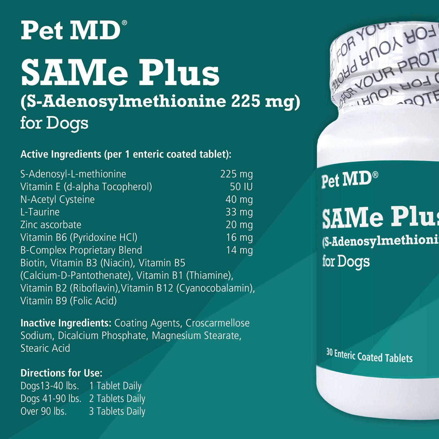 japhad Same Plus Supplement for Dogs 60 count - Nail Gallerys