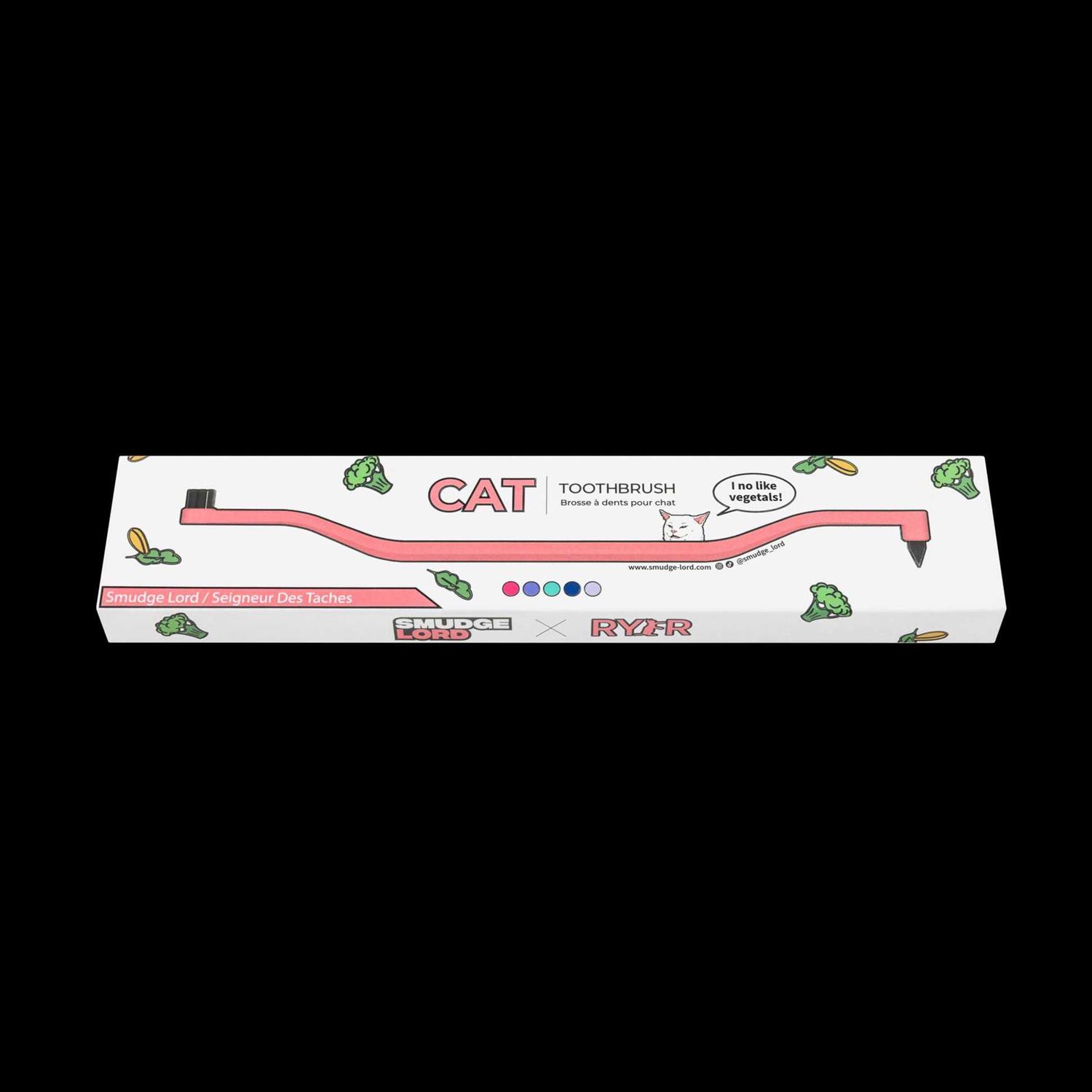RYERCAT Dual Sided Cat Toothbrush - Nail Gallerys
