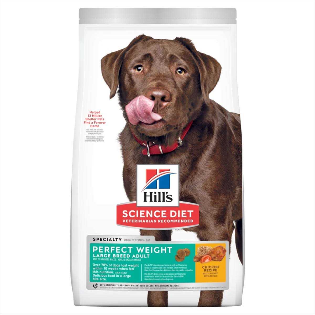 Hill’s Science Diet Adult Perfect Weight & Joint Support Large Breed Chicken Dry Dog Food - Nail Gallerys