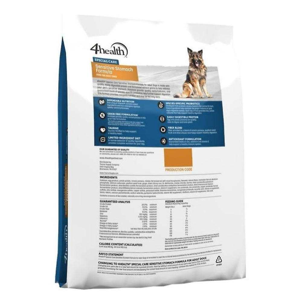 4health 9258 Special Care Adult Sensitive Stomach Formula Dry Dog Food 25 lb - Nail Gallerys