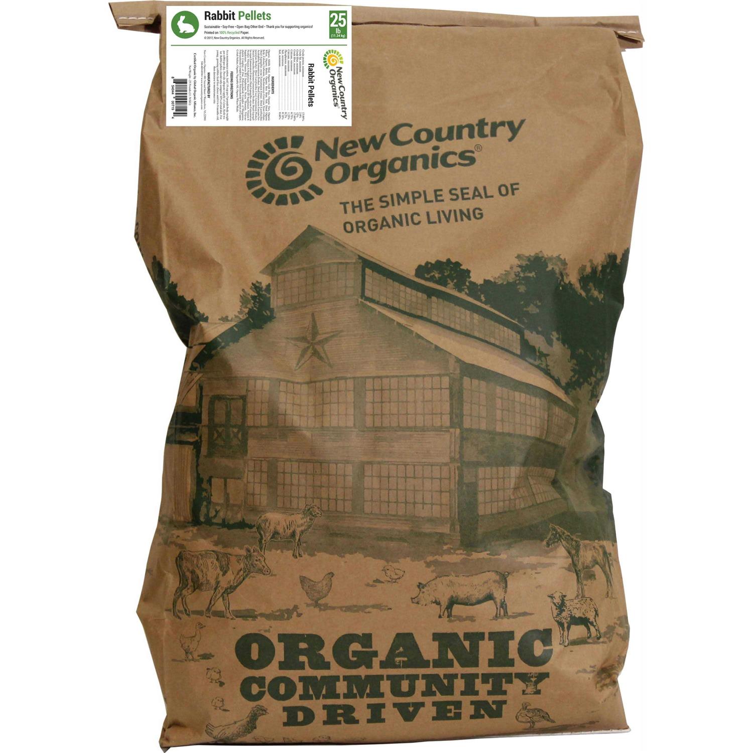 New Country Organics Rabbit Pellets - Nail Gallerys