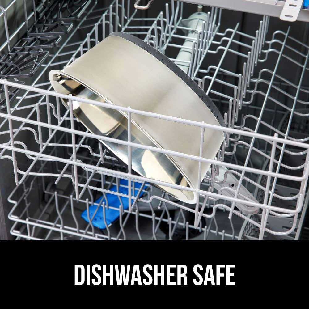 Gorilla Grip Stainless Steel Metal Dog Bowl Set of 2 Rubber Base - Nail Gallerys