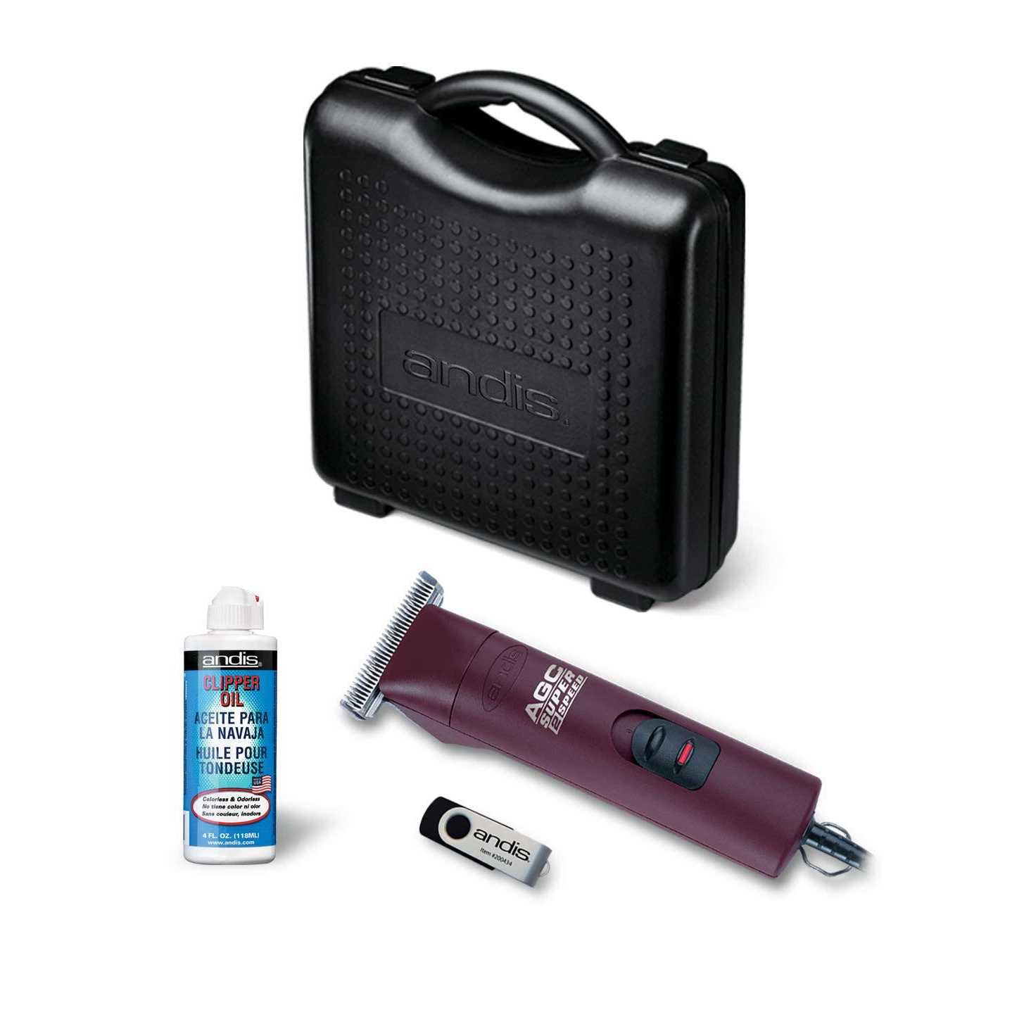 Andis AGC Super 2-Speed Clipper with T-84 Blade - Nail Gallerys